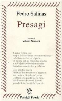 Cover Presagi. Testo spagnolo a fronte