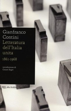Cover Letteratura dell'Italia unita 1861-1968