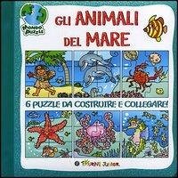 Cover Gli animali del mare. Libro puzzle