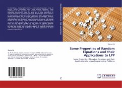 Some Properties of Random Equations and their Applications to LPP - Pal, Manas