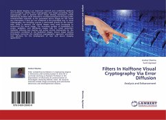 Filters In Halftone Visual Cryptography Via Error Diffusion