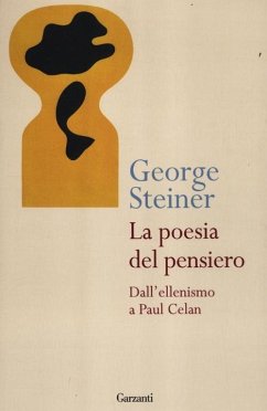 Cover La poesia del pensiero. Dall'ellenismo a Paul Celan