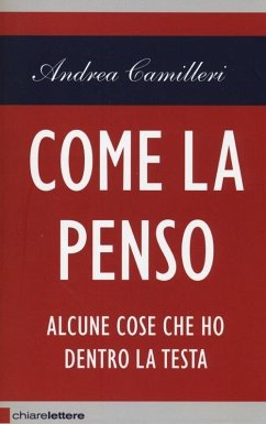 Cover Come la penso. Alcune cose che ho dentro la testa