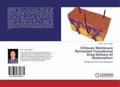 Chitosan Membrane Permeated Transdermal Drug Delivery of Ondansetron - Kumar Singh, Amit