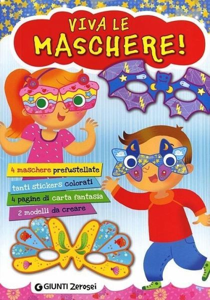 Viva le maschere! Con adesivi