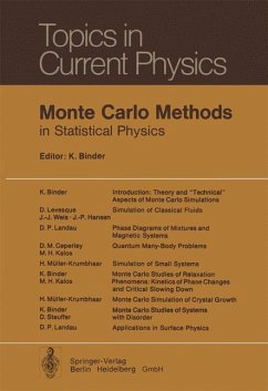 Cover Monte Carlo Methods in Statistical Physics. Topics in Current Physics, 7.