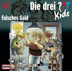 Falsches Gold / Die drei Fragezeichen-Kids Bd.34 (1 Audio-CD)