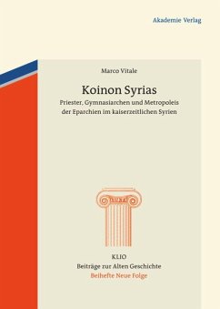 Koinon Syrias - Vitale, Marco