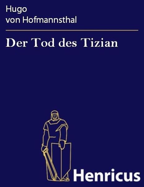 Der Tod des Tizian (eBook, ePUB) Der Tod des Tizian (eBook, ePUB)