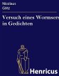 Versuch eines Wormsers in Gedichten... - Bild 1