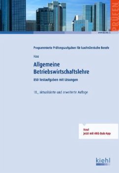 Allgemeine Betriebswirtschaftslehre - Hau, Werner