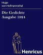 Die Gedichte Ausgabe 1924 (eBook, ePUB) - Bild 1