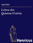 Leben des Quintus Fixlein (eBook, ePUB)