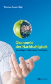Ökonomie der Nachhaltigkeit Ökonomie der Nachhaltigkeit