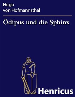 Ödipus und die Sphinx (eBook, ePUB) - Hofmannsthal, Hugo von