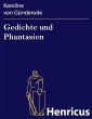 Gedichte und Phantasien (eBook, ePUB) - Bild 1