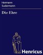 Die Ehre (eBook, ePUB) - Bild 1