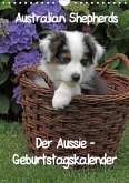 Der Aussie - Geburtstagskalender (Wandkalender immerwährend DIN A4 hoch)