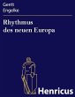 Rhythmus des neuen Europa (eBook, ePUB) - Bild 1