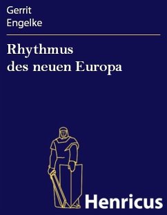 Cover Rhythmus des neuen Europa (eBook, ePUB)