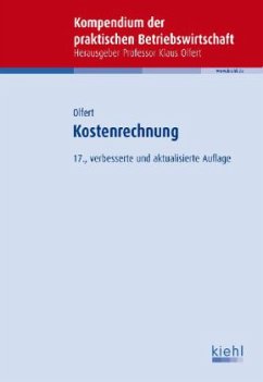 Kostenrechnung - Olfert, Klaus