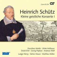Kleine Geistliche Konzerte Vol.1 (Schütz Vol.7) - Mields/Hofbauer/Erler/Schneider/Poplutz/Mäthger/+