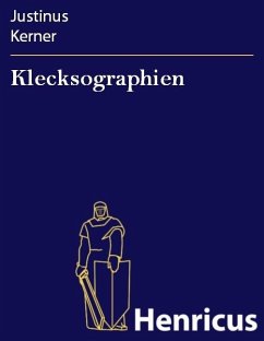 Klecksographien (eBook, ePUB) - Kerner, Justinus