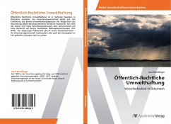 Öffentlich-Rechtliche Umwelthaftung - Brindlinger, Josef