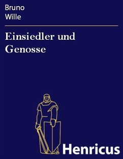 Einsiedler und Genosse (eBook, ePUB) - Wille, Bruno