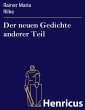 Der neuen Gedichte anderer Teil (eBook,... - Bild 1