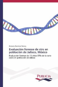 Evaluación forense de strs en población de Jalisco, México