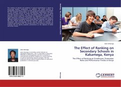 The Effect of Ranking on Secondary Schools in Kakamega, Kenya