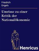 Umrisse zu einer Kritik der Nationalökonomie (eBook, ePUB)