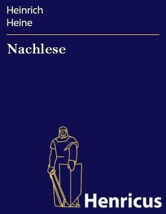 Nachlese (eBook, ePUB) - Heine, Heinrich