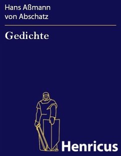 Gedichte (eBook, ePUB) - Abschatz, Hans Aßmann von