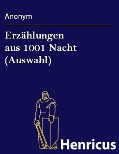 Cover Erzählungen aus 1001 Nacht (Auswahl) (eBook, ePUB)