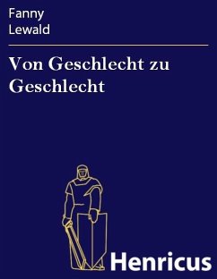 Von Geschlecht zu Geschlecht (eBook, ePUB) Cover Von Geschlecht zu Geschlecht (eBook, ePUB)