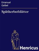 Spätherbstblätter (eBook, ePUB)