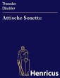 Attische Sonette (eBook, ePUB) - Bild 1