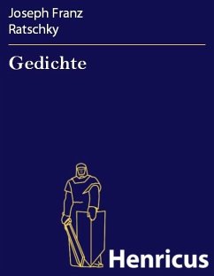 Gedichte (eBook, ePUB) - Ratschky, Joseph Franz