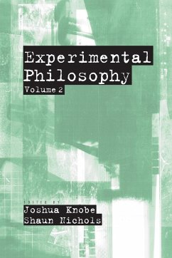 Experimental Philosophy