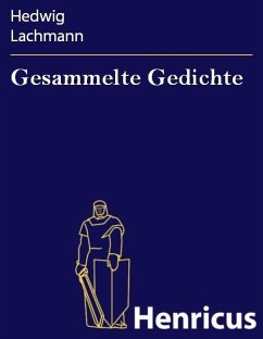 Cover Gesammelte Gedichte (eBook, ePUB)