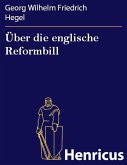 Über die englische Reformbill (eBook, ePUB)