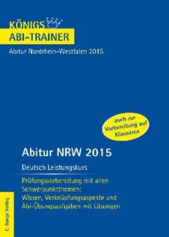 Abitur Nordrhein-Westfalen 2015 - Deutsch Leistungskurs