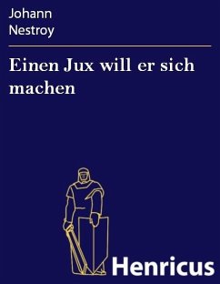 Cover Einen Jux will er sich machen (eBook, ePUB)