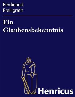 Cover Ein Glaubensbekenntnis (eBook, ePUB)