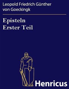 Cover Episteln Erster Teil (eBook, ePUB)
