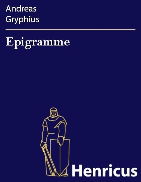Epigramme (eBook, ePUB) Epigramme (eBook, ePUB)