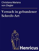 Versuch in gebundener Schreib-Art (eBook, ePUB)