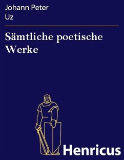 Cover Sämtliche poetische Werke (eBook, ePUB)
